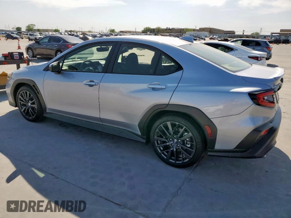 2024 Subaru WRX Premium with VIN JF1VBAH64R9809305, listed as a Copart auction lot 51213245 with 2,496 mi miles and Salvage title. Bid and sale history available at DreamBid. Image 2.