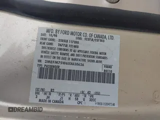 1999 Mercury Grand Marquis LS с VIN 2MEFM75W6XX630636, выставлен на аукционе IAAI как лот 42471128 с пробегом 216 223 миль миль и . История ставок и продаж доступна на DreamBid. Изображение 9.