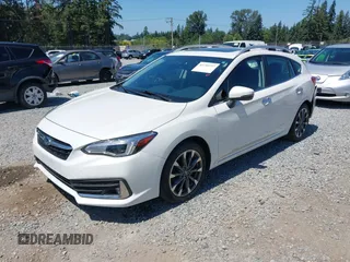 2022 Subaru Impreza Limited with VIN 4S3GTAU66N3725389, listed as a IAAI auction lot 42759727 with 26,547 mi miles and . Bid and sale history available at DreamBid. Image 2.