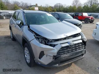 2019 Toyota RAV4 LE with VIN JTMG1RFVXKD012252, listed as a IAAI auction lot 41969033 with 51,146 mi miles. Bid and sale history available at carsss.com. Image 1.
