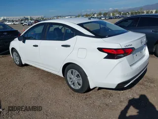 2024 Nissan Versa S with VIN 3N1CN8DV2RL842635, listed as a IAAI auction lot 41905145 with 12,622 mi miles. Bid and sale history available at carsss.com. Image 3.