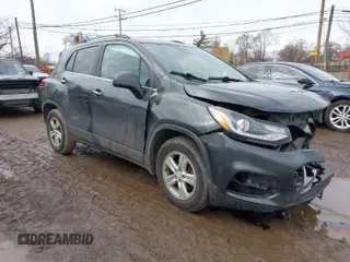 2017 Chevrolet Trax LT with VIN 3GNCJLSB5HL232190, listed as a IAAI auction lot 41704386 with 74,347 mi miles. Bid and sale history available at carsss.com. Image 1.