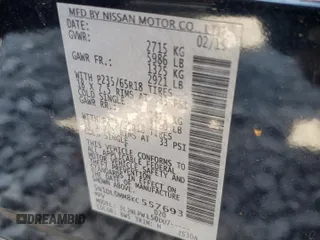2019 Infiniti QX60 Pure z VIN 5N1DL0MM8KC557693, wystawiony jako Copart lot #53646505 z przebiegiem 67 543 mil mil oraz Szkoda całkowita • Salvage title. Historia ofert i sprzedaży dostępna na DreamBid. Obrazek 13.