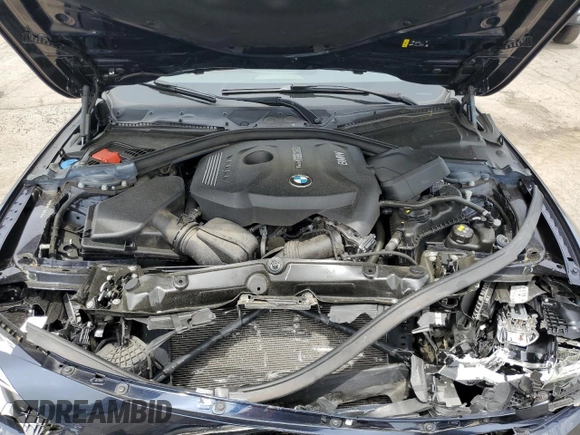 2017 BMW 3 Series 330i xDrive with VIN WBA8D9G31HNU65104, listed as a Copart auction lot 58523515 with 54,856 mi miles and Salvage title. Bid and sale history available at DreamBid. Image 11.