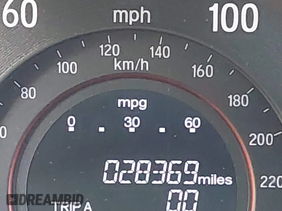 2017 Honda Accord Sport with VIN 1HGCR2F54HA239687, listed as a IAAI auction lot 42055418 with 28,369 mi miles. Bid and sale history available at carsss.com. Image 15.