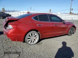 2019 Genesis G70 3.3T Advanced with VIN KMTG54LE2KU027924, listed as a Copart auction lot 42435405 with 47,200 mi miles and Salvage Title. Bid and sale history available at carsss.com. Image 3.