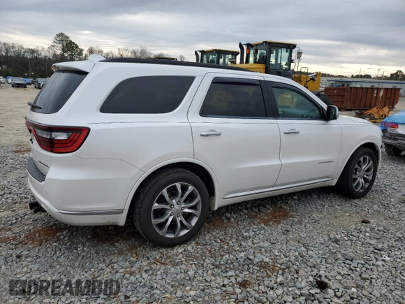 2017 Dodge Durango Citadel Anodized Platinum with VIN 1C4RDHEG7HC697743, listed as a Copart auction lot 82541273 with 80,398 mi miles and . Bid and sale history available at DreamBid. Image 3.