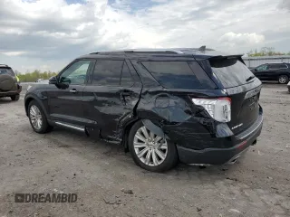 2022 Ford Explorer Limited with VIN 1FMSK8FH1NGB65774, listed as a Copart auction lot 53187045 with 18,464 mi miles and Salvage title. Bid and sale history available at DreamBid. Image 2.