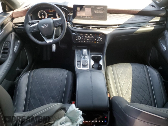 2023 Infiniti QX60 Autograph with VIN 5N1DL1HT1PC353994, listed as a Copart auction lot 46804205 with 22,876 mi miles and Salvage title. Bid and sale history available at DreamBid. Image 8.
