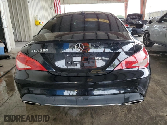 2018 Mercedes-Benz CLA 250 with VIN WDDSJ4EB4JN646725, listed as a Copart auction lot 73193703 with 55,760 mi miles and . Bid and sale history available at DreamBid. Image 6.