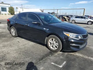 2016 Kia Optima LX with VIN 5XXGT4L38GG028477, listed as a Copart auction lot 46184195 with 80,024 mi miles and Salvage Title. Bid and sale history available at carsss.com. Image 4.