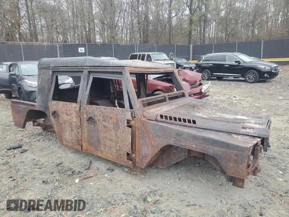 1992 Land Rover Range Rover with VIN SALHV1241NA615368, listed as a Copart auction lot 80784434 with Not Provided miles and Non Repairable. Bid and sale history available at DreamBid. Image 4.