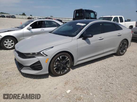 2022 Kia K5 GT-Line z VIN 5XXG64J28NG085177, wystawiony jako Copart lot #61235273 z przebiegiem 31 846 mil mil oraz Nie do naprawy • Non repairable. Historia ofert i sprzedaży dostępna na DreamBid. Obrazek 1.