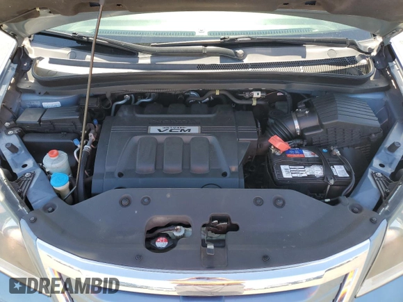 2010 Honda Odyssey EX-L with VIN 5FNRL3H75AB023925, listed as a Copart auction lot 51528745 with 134,982 mi miles and Salvage Title. Bid and sale history available at carsss.com. Image 12.