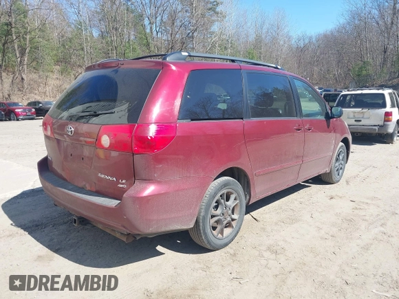 2006 Toyota Sienna LE with VIN 5TDBA23C56S057131, listed as a IAAI auction lot 42051907 with 135,950 mi miles. Bid and sale history available at carsss.com. Image 4.