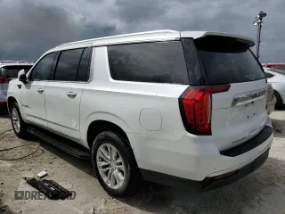 2022 GMC Yukon XL SLT with VIN 1GKS1GKD2NR167076, listed as a Copart auction lot 74606914 with 43,208 mi miles and Non Repairable. Bid and sale history available at carsss.com. Image 2.