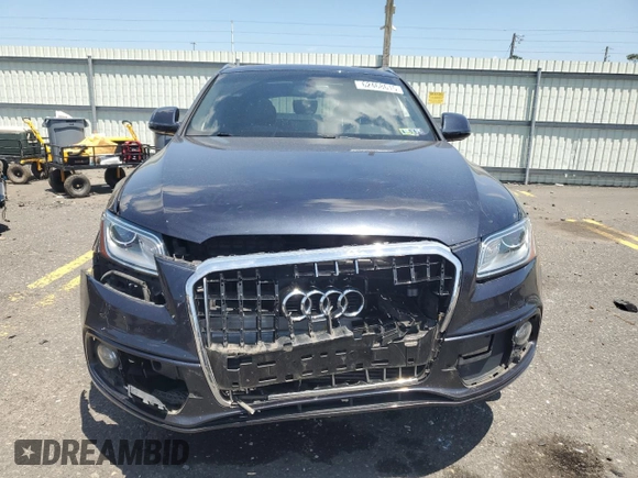 2017 Audi Q5 Premium Plus with VIN WA1M2AFP0HA089025, listed as a Copart auction lot 62468615 with 72,906 mi miles and Salvage title. Bid and sale history available at DreamBid. Image 5.