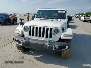 2021 Jeep Wrangler Unlimited Sahara z VIN 1C4JJXP63MW720948, wystawiony jako Copart lot #57115825 z przebiegiem 33 391 mil mil oraz Szkoda całkowita • Salvage title. Historia ofert i sprzedaży dostępna na DreamBid. Obrazek 15.