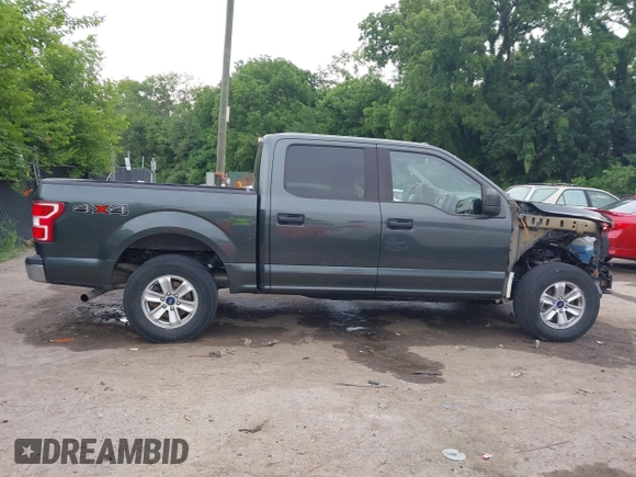 2018 Ford F-150 XL с VIN 1FTEW1EB4JKD70961, выставлен на аукционе IAAI как лот 42481830 с пробегом 76 972 миль миль и . История ставок и продаж доступна на DreamBid. Изображение 14.