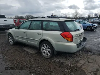2006 Subaru Legacy Outback Limited with VIN 4S4BP62C167360968, listed as a Copart auction lot 47484445 with 186,179 mi miles and Salvage title. Bid and sale history available at DreamBid. Image 2.