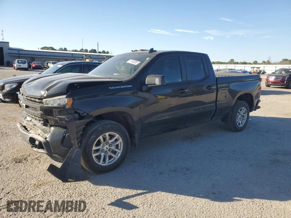 2020 Chevrolet Silverado 1500 RST with VIN 1GCRWDEK6LZ207208, listed as a Copart auction lot 47446095 with 72,865 mi miles and Salvage Title. Bid and sale history available at carsss.com. Image 1.