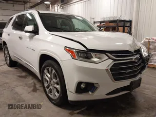 2019 Chevrolet Traverse Premier with VIN 1GNEVKKW9KJ219998, listed as a IAAI auction lot 42424955 with 132,923 mi miles and . Bid and sale history available at DreamBid. Image 1.