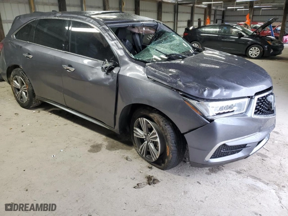 2018 Acura MDX with VIN 5J8YD4H33JL007961, listed as a Copart auction lot 47752255 with 93,331 mi miles and Salvage Title. Bid and sale history available at carsss.com. Image 4.