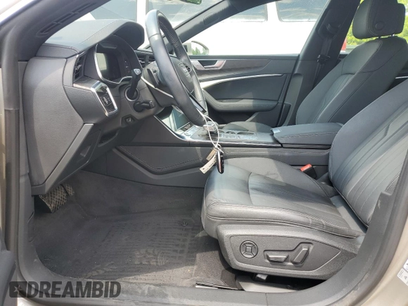 2021 Audi A7 Premium Plus with VIN WAUR2AF24MN012335, listed as a Copart auction lot 65031695 with 37,862 mi miles and Salvage title. Bid and sale history available at DreamBid. Image 7.