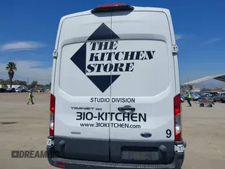 2018 Ford Transit Cargo with VIN 1FTBW3XGXJKB34600, listed as a IAAI auction lot 42017817 with 116,399 mi miles. Bid and sale history available at carsss.com. Image 16.