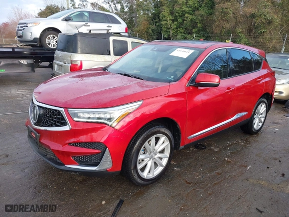 2019 Acura RDX with VIN 5J8TC2H30KL012344, listed as a IAAI auction lot 41640621 with 81,560 mi miles. Bid and sale history available at carsss.com. Image 18.