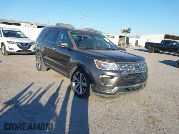 2018 Ford Explorer Limited with VIN 1FM5K7F86JGA37810, listed as a IAAI auction lot 41827445 with 96,635 mi miles and . Bid and sale history available at carsss.com. Image 1.