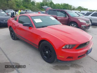 2010 Ford Mustang V6 with VIN 1ZVBP8AN6A5136499, listed as a IAAI auction lot 41934180 with 107,203 mi miles and . Bid and sale history available at DreamBid. Image 1.