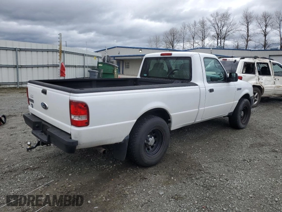 2008 Ford Ranger XL z VIN 1FTYR10D68PA27403, wystawiony jako Copart lot #48945515 z przebiegiem 216 288 mil mil oraz Czysty tytuł • Clean title. Historia ofert i sprzedaży dostępna na DreamBid. Obrazek 3.