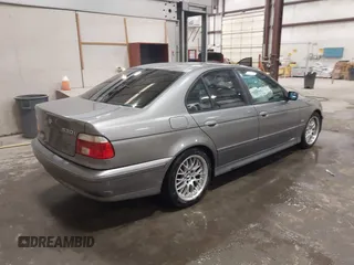 2003 BMW 5 Series 530iA with VIN WBADT63433CK45644, listed as a IAAI auction lot 41850399 with 178,600 mi miles. Bid and sale history available at carsss.com. Image 4.
