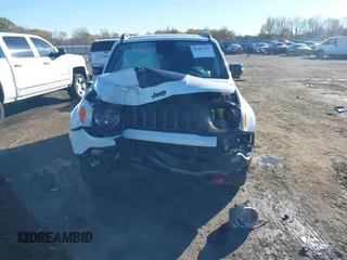 2023 Jeep Renegade Trailhawk with VIN ZACNJDC17PPP43822, listed as a IAAI auction lot 41081187 with 9,256 mi miles and . Bid and sale history available at DreamBid. Image 12.