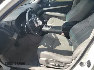 2007 Infiniti G35 G35x with VIN JNKBV61F97M811748, listed as a Copart auction lot 62670364 with 142,249 mi miles and Salvage Title. Bid and sale history available at DreamBid. Image 7.