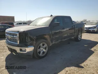 2015 Chevrolet Silverado 1500 LT with VIN 3GCUKREC7FG156558, listed as a Copart auction lot 47955015 with 219,492 mi miles and Salvage Title. Bid and sale history available at DreamBid. Image 1.