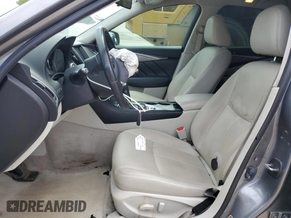 2015 Infiniti Q50 with VIN JN1BV7AP7FM355170, listed as a Copart auction lot 57448855 with 207,871 mi miles and Salvage title. Bid and sale history available at DreamBid. Image 7.
