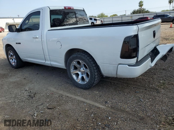 2012 Ram 1500 ST with VIN 3C6JD6AK8CG136475, listed as a Copart auction lot 79764154 with 157,254 mi miles and Clean title. Bid and sale history available at DreamBid. Image 2.