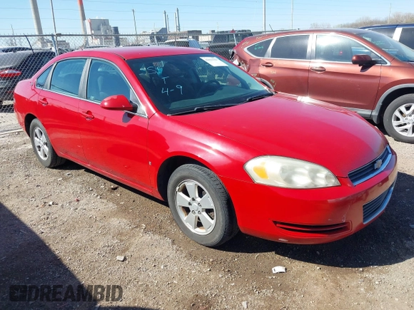 2008 Chevrolet Impala LT with VIN 2G1WT55K581251713, listed as a IAAI auction lot 42031567 with 352,640 mi miles and . Bid and sale history available at DreamBid. Image 1.