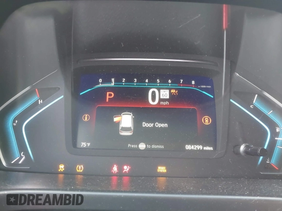 2022 Honda Odyssey EX-L with VIN 5FNRL6H7XNB027850, listed as a IAAI auction lot 41723046 with 84,299 mi miles and . Bid and sale history available at DreamBid. Image 7.