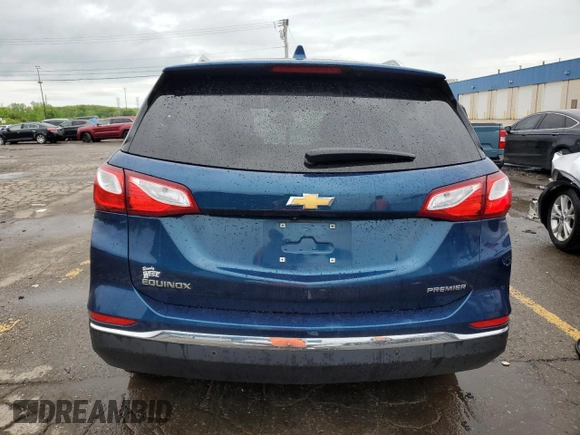 2021 Chevrolet Equinox Premier с VIN 2GNAXNEV1M6139320, выставлен на аукционе Copart как лот 55736585 с пробегом 57 343 миль миль и Списание • Salvage title. История ставок и продаж доступна на DreamBid. Изображение 6.