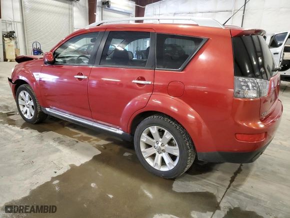 2009 Mitsubishi Outlander SE with VIN JA4LT31W09Z003895, listed as a Copart auction lot 81802584 with 115,964 mi miles and Salvage Title. Bid and sale history available at carsss.com. Image 2.