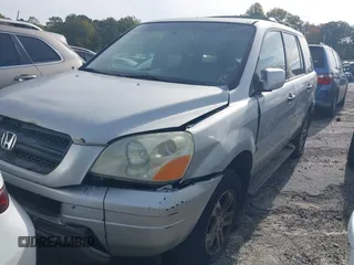 2003 Honda Pilot EX with VIN 2HKYF18593H504030, listed as a IAAI auction lot 35742950 with Not Provided miles and . Bid and sale history available at DreamBid. Image 2.