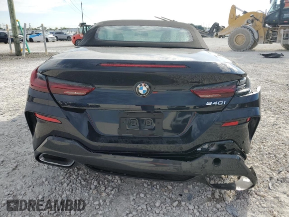2022 BMW 8 Series 840i with VIN WBADZ4C09NCH78622, listed as a Copart auction lot 77669793 with 0 mi miles. Bid and sale history available at carsss.com. Image 6.