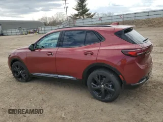 2023 Buick Envision Essence with VIN LRBFZPR46PD200655, listed as a Copart auction lot 50484745 with 14,940 mi miles and Salvage Title. Bid and sale history available at carsss.com. Image 2.