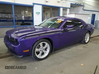 2013 Dodge Challenger R/T with VIN 2C3CDYBT4DH671488, listed as a Copart auction lot 52051375 with Not Provided miles and Salvage Title. Bid and sale history available at carsss.com. Image 1.