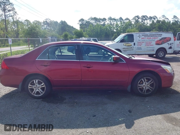 2006 Honda Accord LX SE with VIN 1HGCM563X6A085854, listed as a IAAI auction lot 42356565 with 184,748 mi miles and . Bid and sale history available at DreamBid. Image 13.