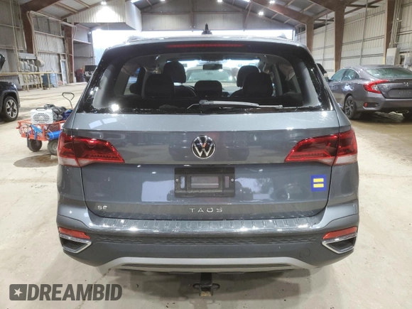 2022 Volkswagen Taos SE с VIN 3VVTX7B25NM050964, выставлен на аукционе Copart как лот 53791975 с пробегом 36 739 миль миль и Списание • Salvage title. История ставок и продаж доступна на DreamBid. Изображение 6.
