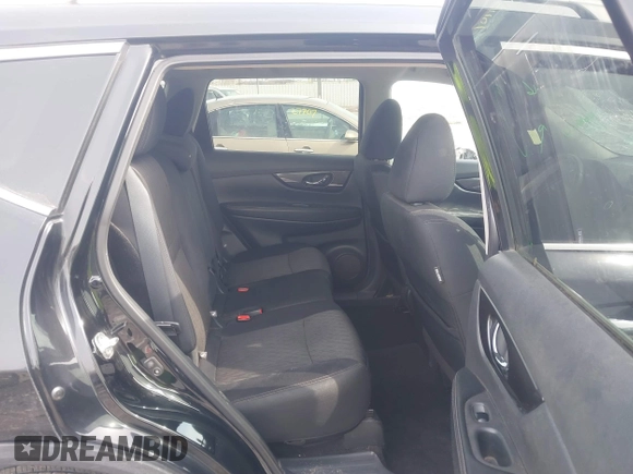 2019 Nissan Rogue SV with VIN 5N1AT2MV7KC811028, listed as a IAAI auction lot 41847182 with 48,745 mi miles. Bid and sale history available at carsss.com. Image 8.